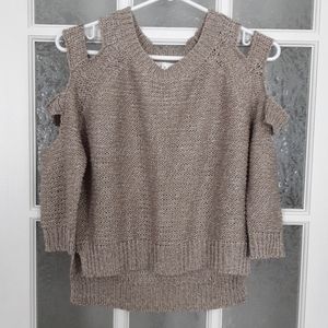 Retrod/ oatmeal knit sweater
